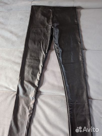 Кожаные леггинсы