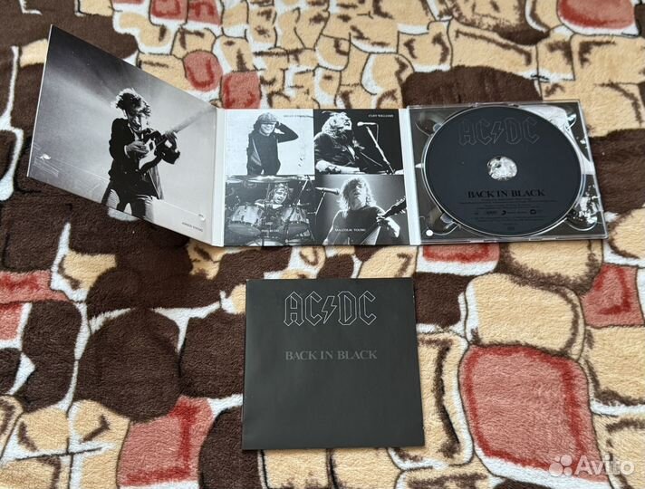 AC/DC - Back In Black CD диск лицензия