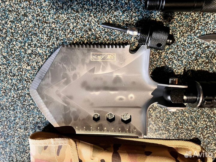 Лопата саперная 8в1 складная новая