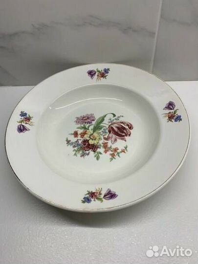 Тарелки*фарфоровые ГДР, Китай, и отечественные