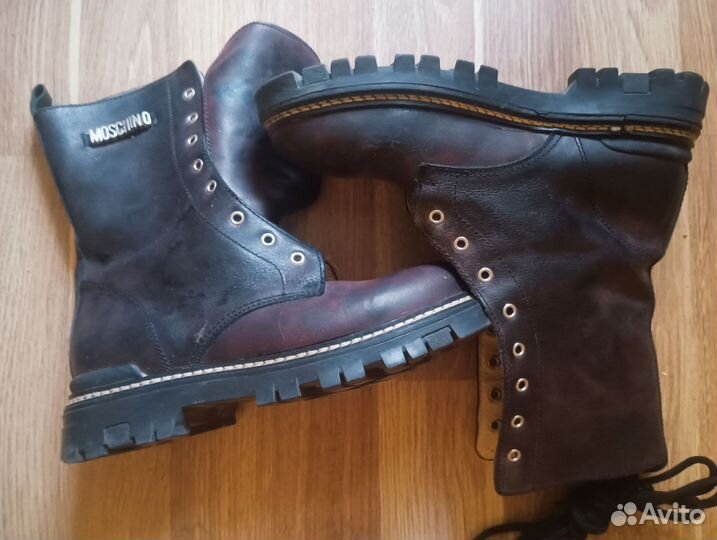 Ботинки Moschino made in Italy оригинал