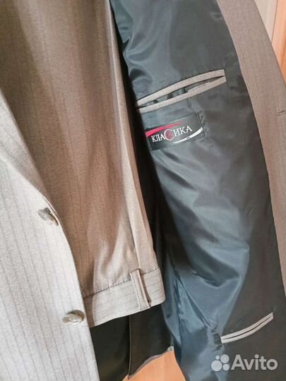 Мужской классический костюм 54