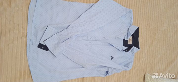 Рубашка школьная 164 170 для мальчика