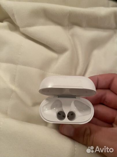 Беспроводные наушники apple airpods 2