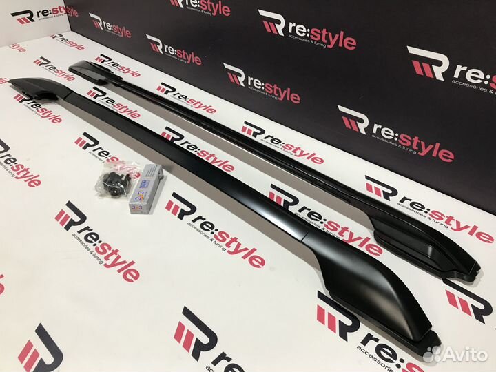 Рейлинги Toyota RAV4 (XA30) 06-13г Черные Короткая