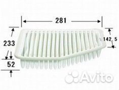 A21008 Фильтр воздушный