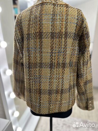 Твидовый жакет новый