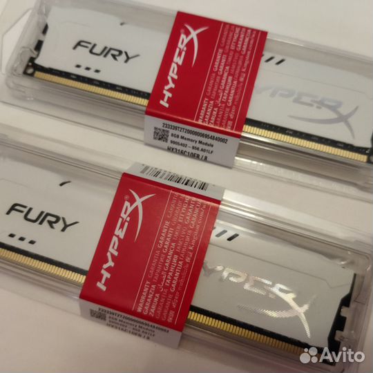 Оперативная память ddr3 16 gb (новая)