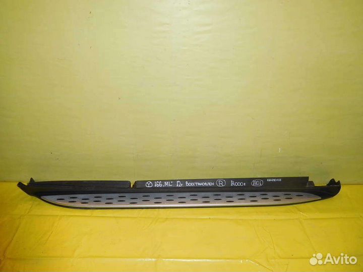 Порог правый Mercedes ML166 12-15г 1901