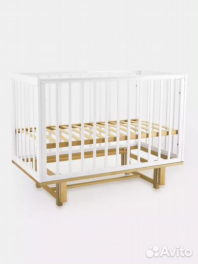 Детская кроватка Няня Indy продольный маятник и ав