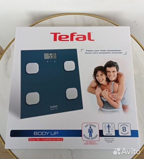 Коробка от Весы напольные электронные Tefal