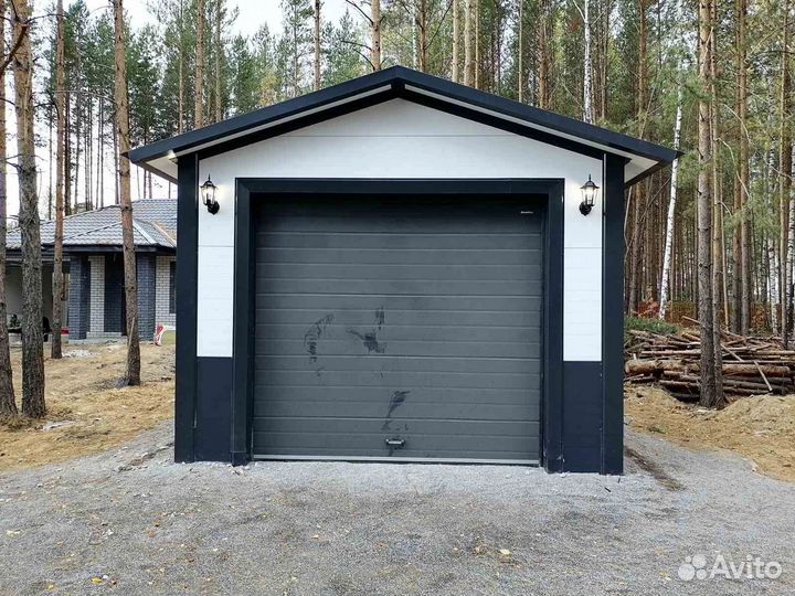Гараж быстровозводимый на 1-2 машины