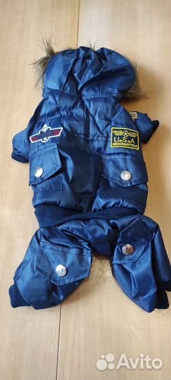 Зимний комбинезон для собак малых пород