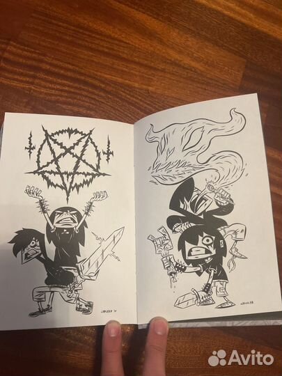 Комикс «Блэк метал»