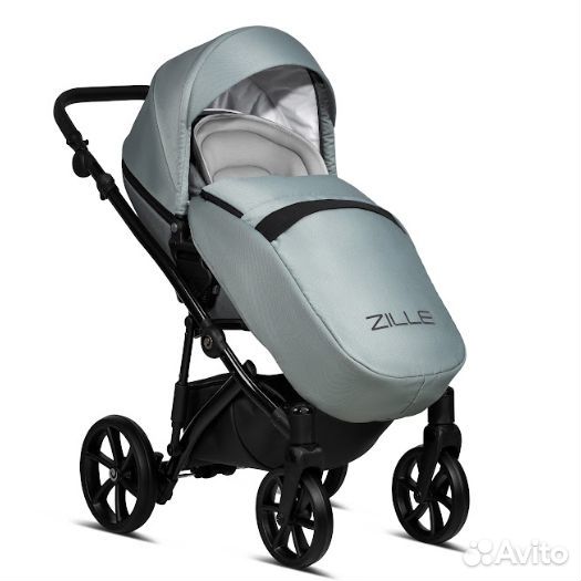 Zille by Tutis коляска 2 в 1 (Silver Green)