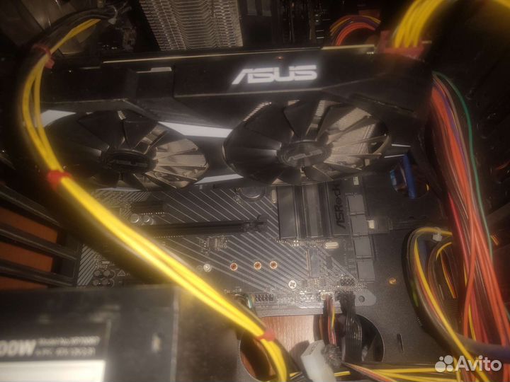 Видеокарта rx580 4gb