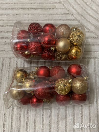 Новогодние украшения бу