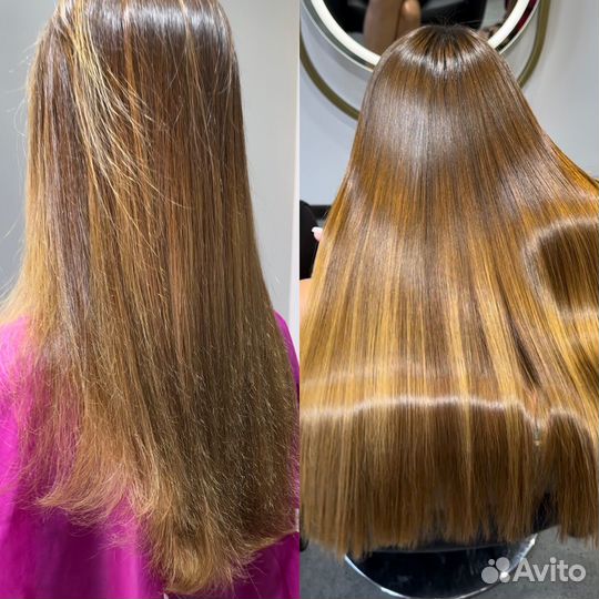 Кератиновое выпрямление, ботокс, стрижки