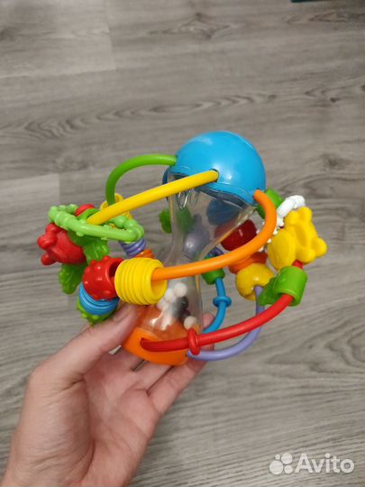 Игрушка шар бизиборд грызунок 0+