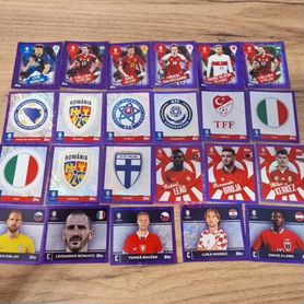 Наклейки topps euro 2024