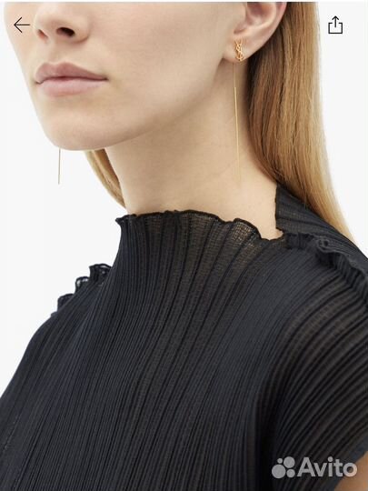 Серьги Saint Laurent