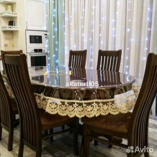 Силиконовые скатерти с бахромой или кантом