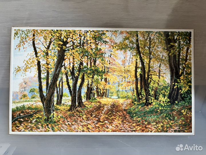 Вышивка крестом овен липовая аллея