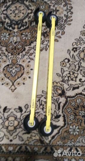 Лыжи роллеры для Коньково ходаБеговые лыжи