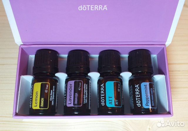 Набор эфирных масел для путешествий. Дотерра