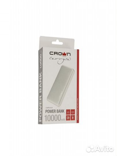 Power bank crown micro cmpb-604 (Новый)