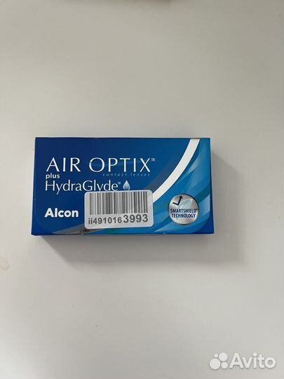 Линзы air optix hydraglyde -1,5 и -1,75