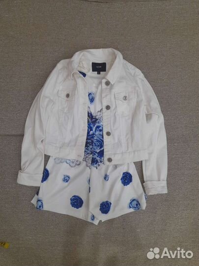 Летний комбинезон + джинсовка