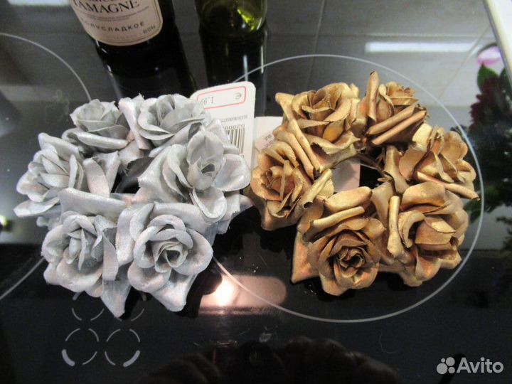 Декор-украшения на бокалы, бутылки, поделки