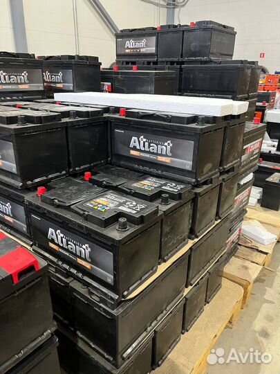 Аккумулятор Atlant Black (90 Ah, 12 V) R+