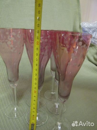 Фужеры Одуванчик.Завод кдо1. Коллекционные