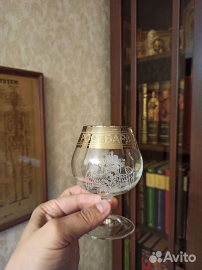 Бар 12 предметов. Бокалы для коньяка. Росгвардия