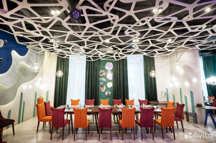 Портьера на подкладке