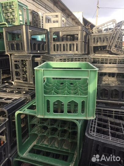 Пластиковые ящики для бутылок