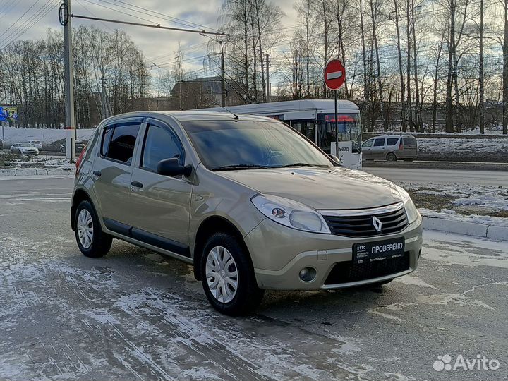 Renault Sandero 1.6 МТ, 2013, 131 762 км