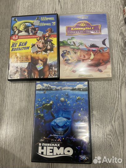 Dvd диски мультфильмы