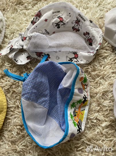 Кепка панама бандана детская летняя