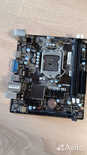 Материнская плата lga 1151 v2 ECS H310H5-M2