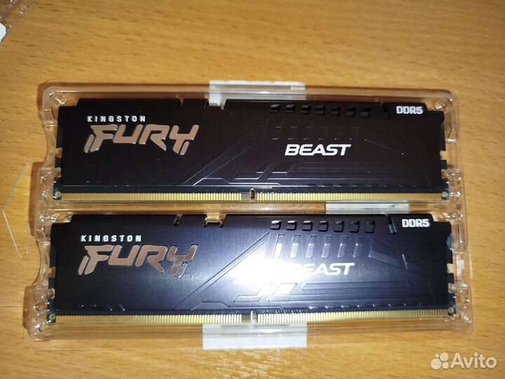 Kingston DDR5 32Gb (2x16Gb) 6000MHz Fury Beast