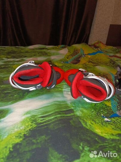 Коньки детские раздвижные размер 35-38