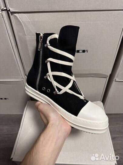 Кеды Rick Owens drkshdw hexagram