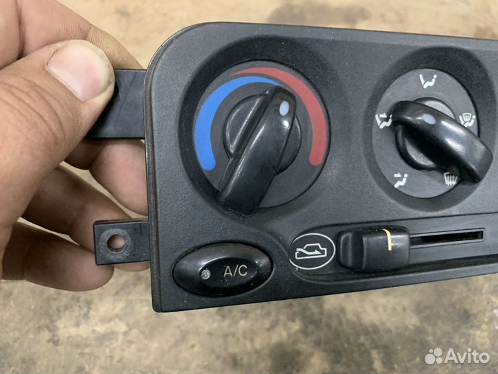 Блок управления печкой Матиз