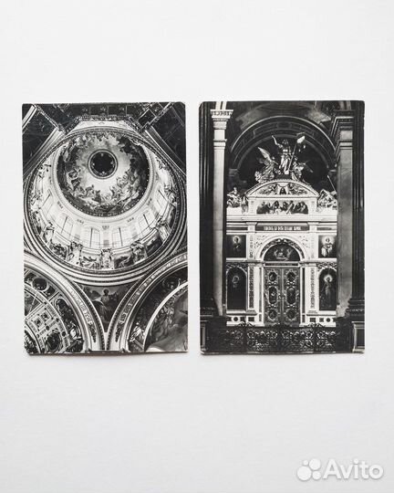 Исаакиевскй собор: винтажный набор открыток 1980-х