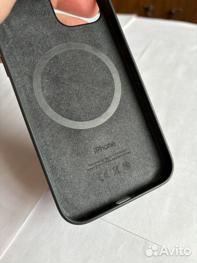 Оригинальный чехол с macsafe на iPhone12/12pro