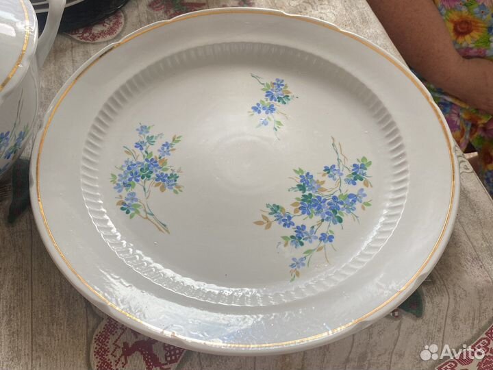 Супница с блюдом сервантное хранение