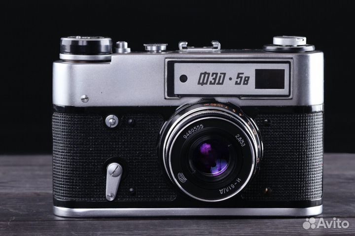 Фотоаппарат фэд-5В Рабочий в Коробке с хранения